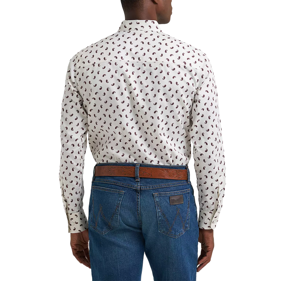 Wrangler Men's Cody Johnson Long Sleeve Button Shirt