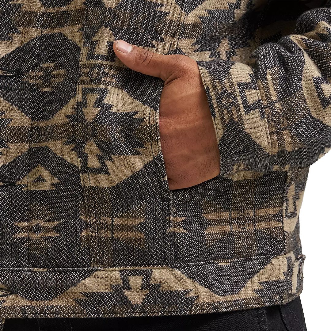 Veste à capuche en flanelle Wrangler RIGGS Workwear pour homme