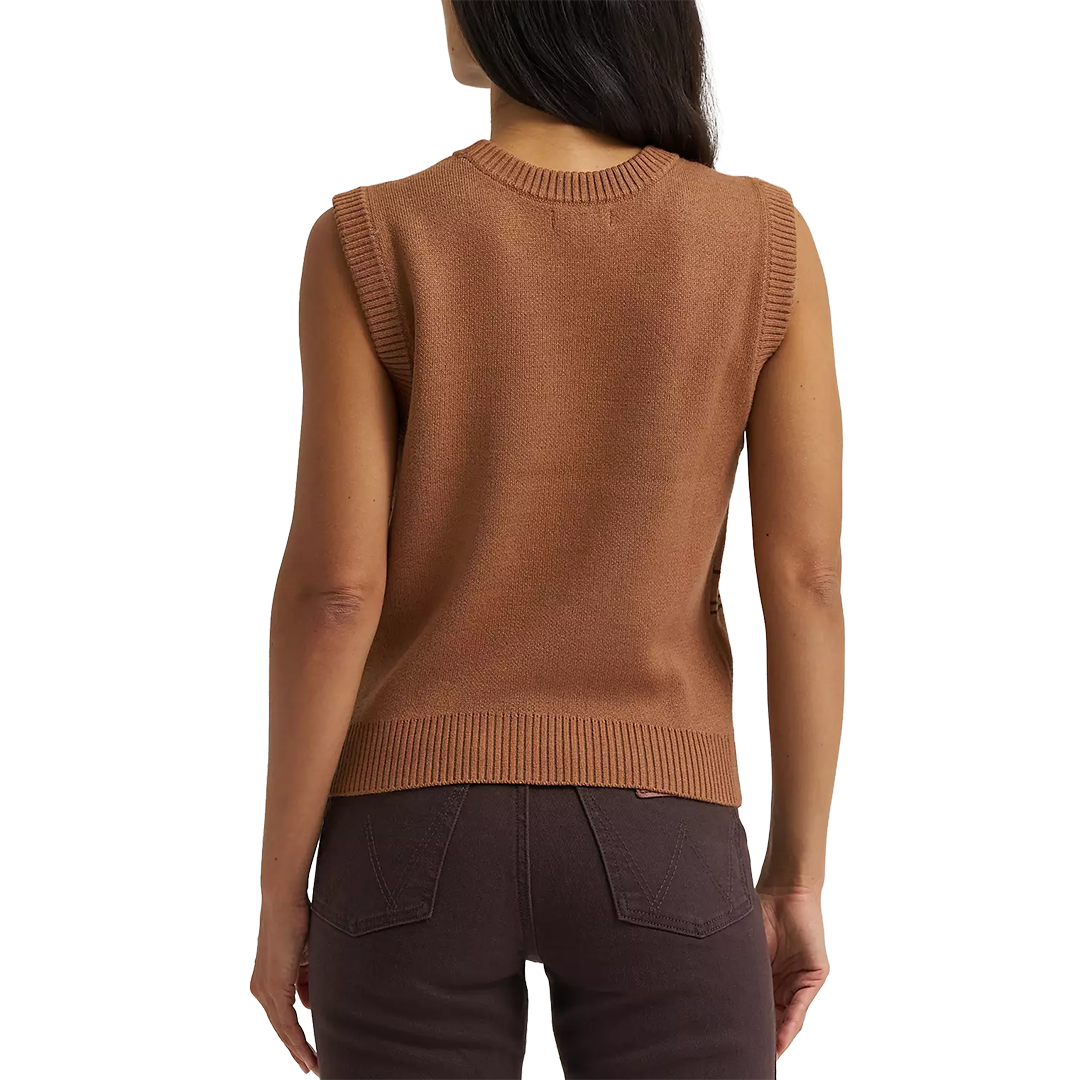 Gilet en jean emblématique Wrangler pour femme
