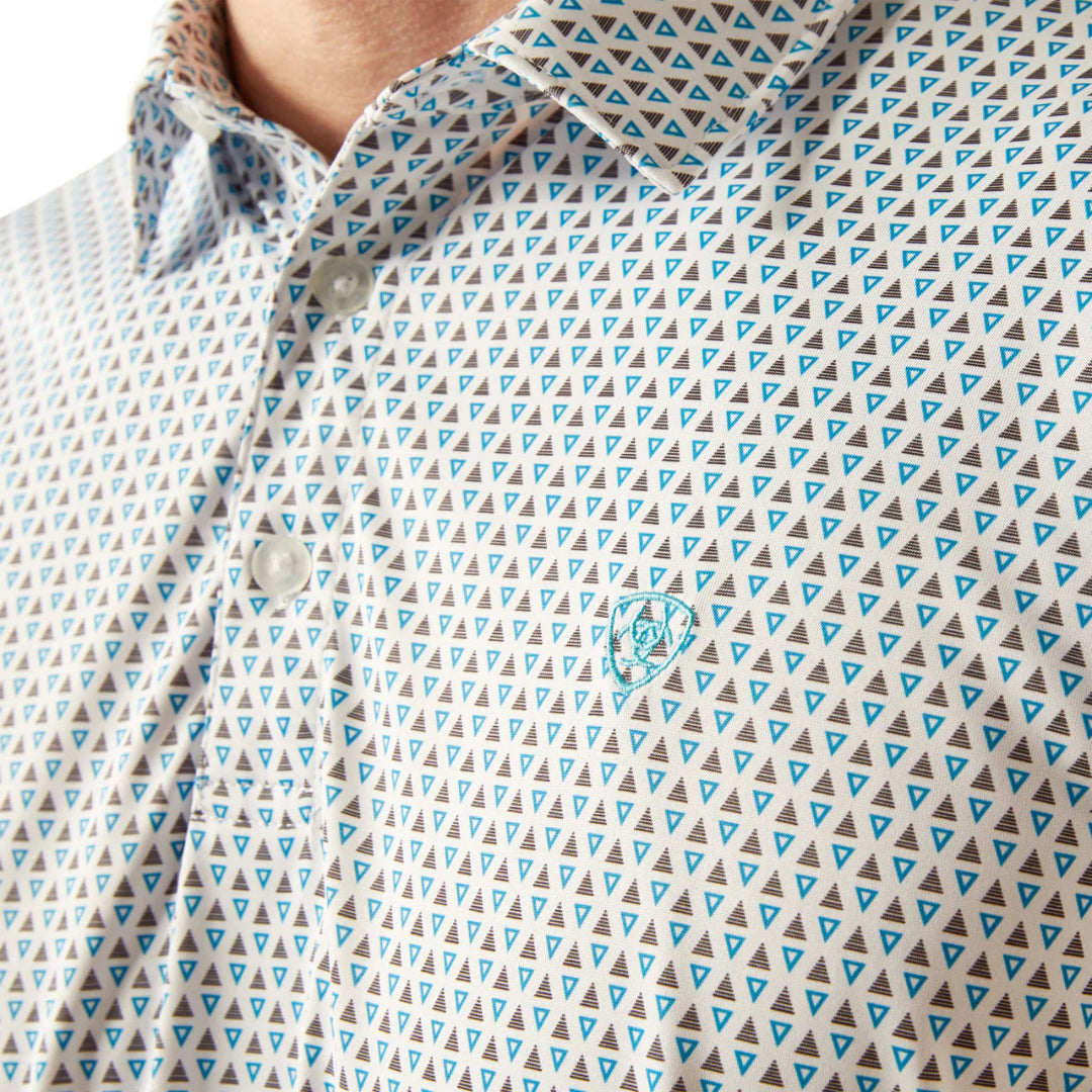 Ariat Men's Geometric Print Polo