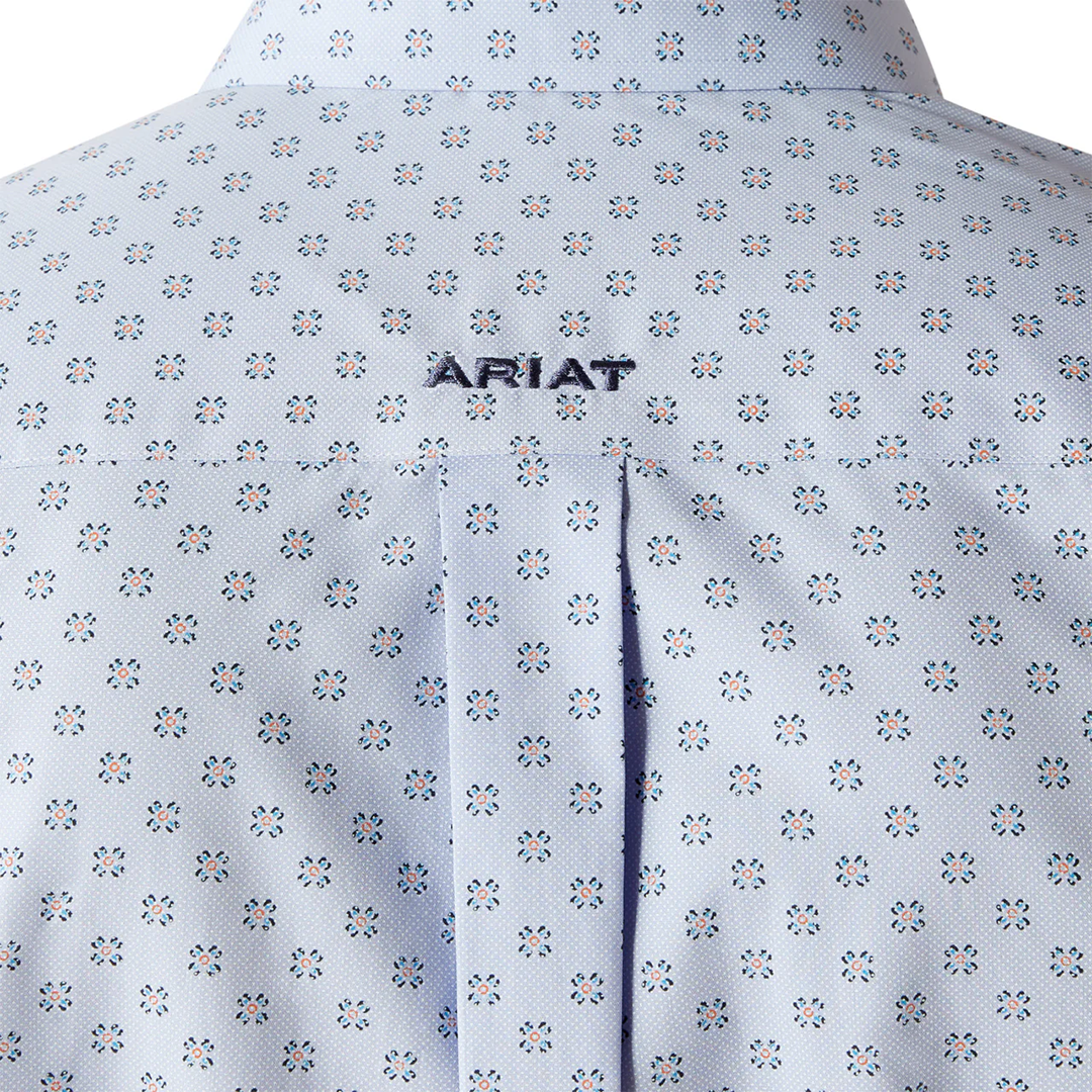 Chemise boutonnée à manches longues infroissable Otello Ariat pour homme