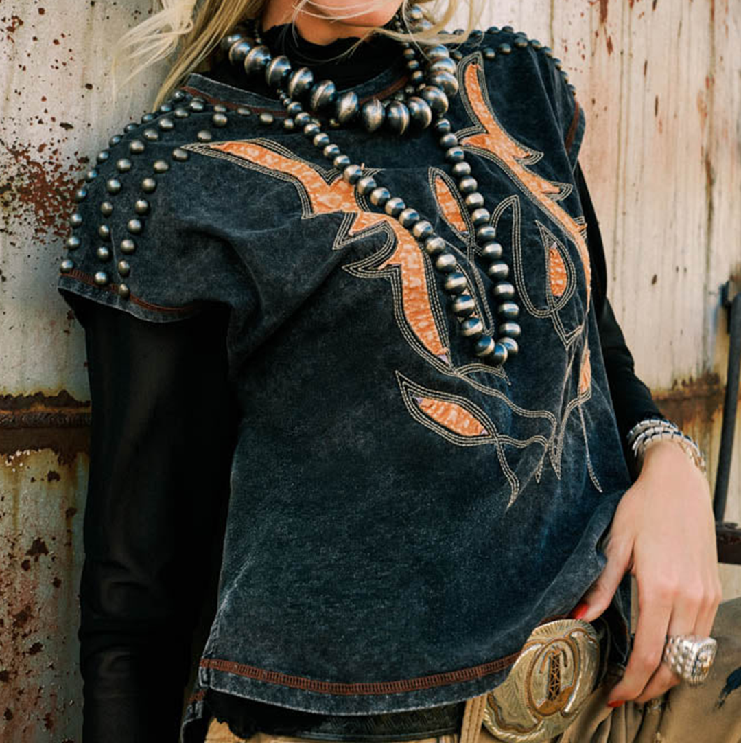 Chemise à manches longues Jane pour femme Kimes Ranch