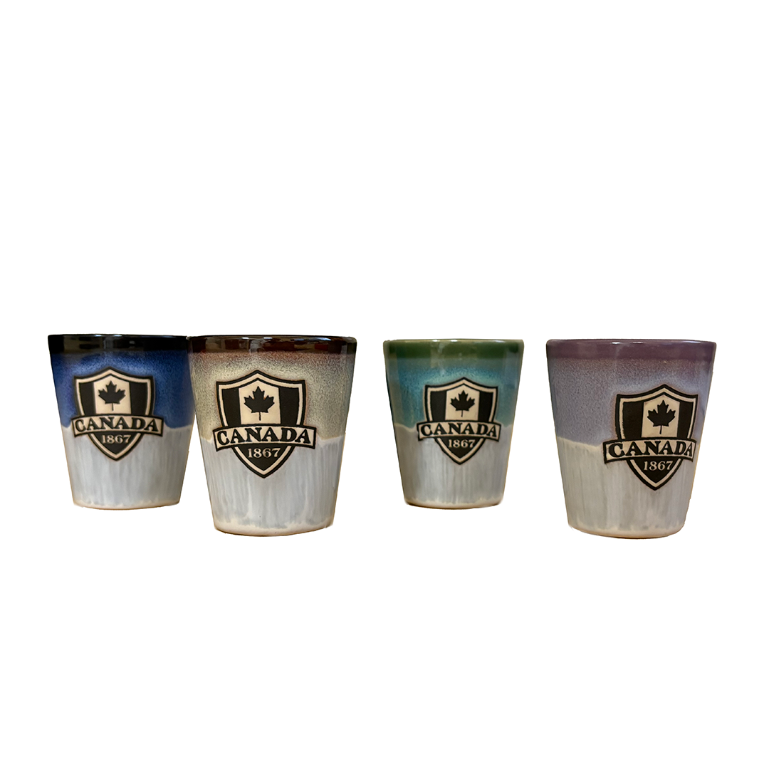 Postcard Souvenirs Canada Shot Glass
