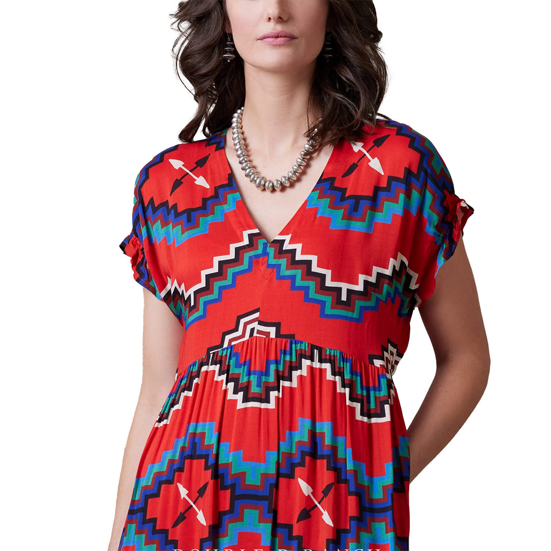 Double D Ranch Women's Fire Weaver Maxi Dress