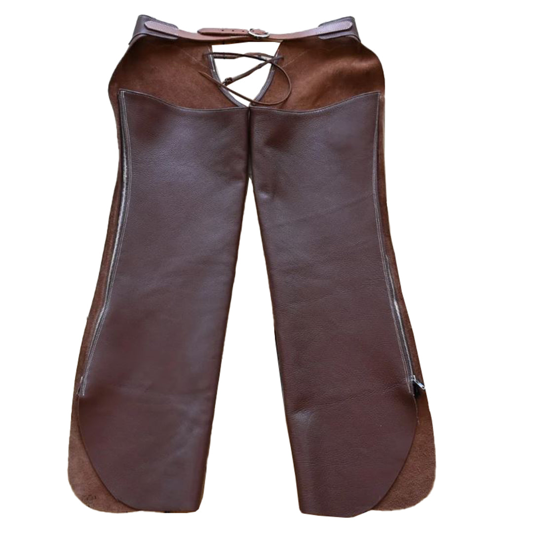 Weaver Shotgun Full grain Leather Work Chaps