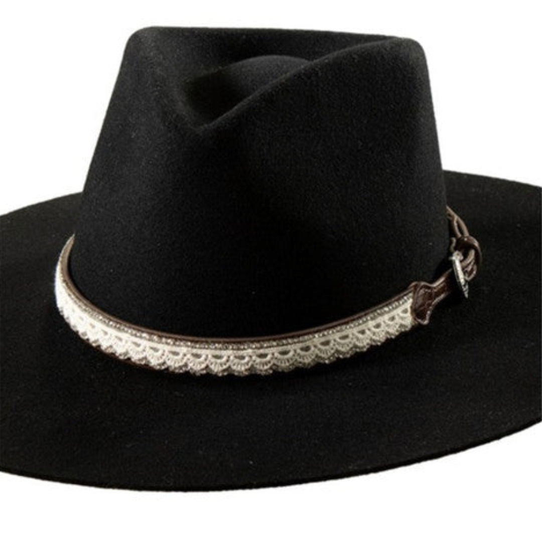 3D Belt Lace Hatband