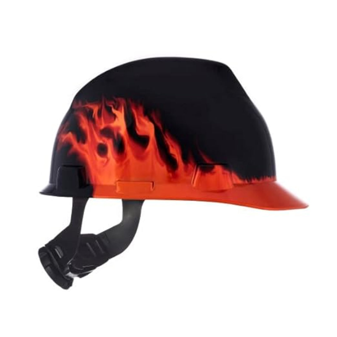 MSA Type 1 Flame Print Specialty V-Gard Protective Cap