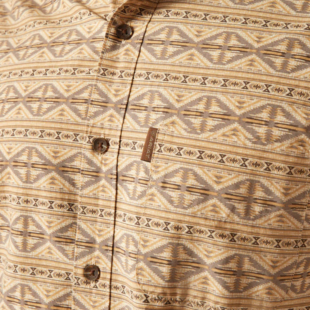 Chemise à manches courtes coupe moderne Merritt Ariat pour homme