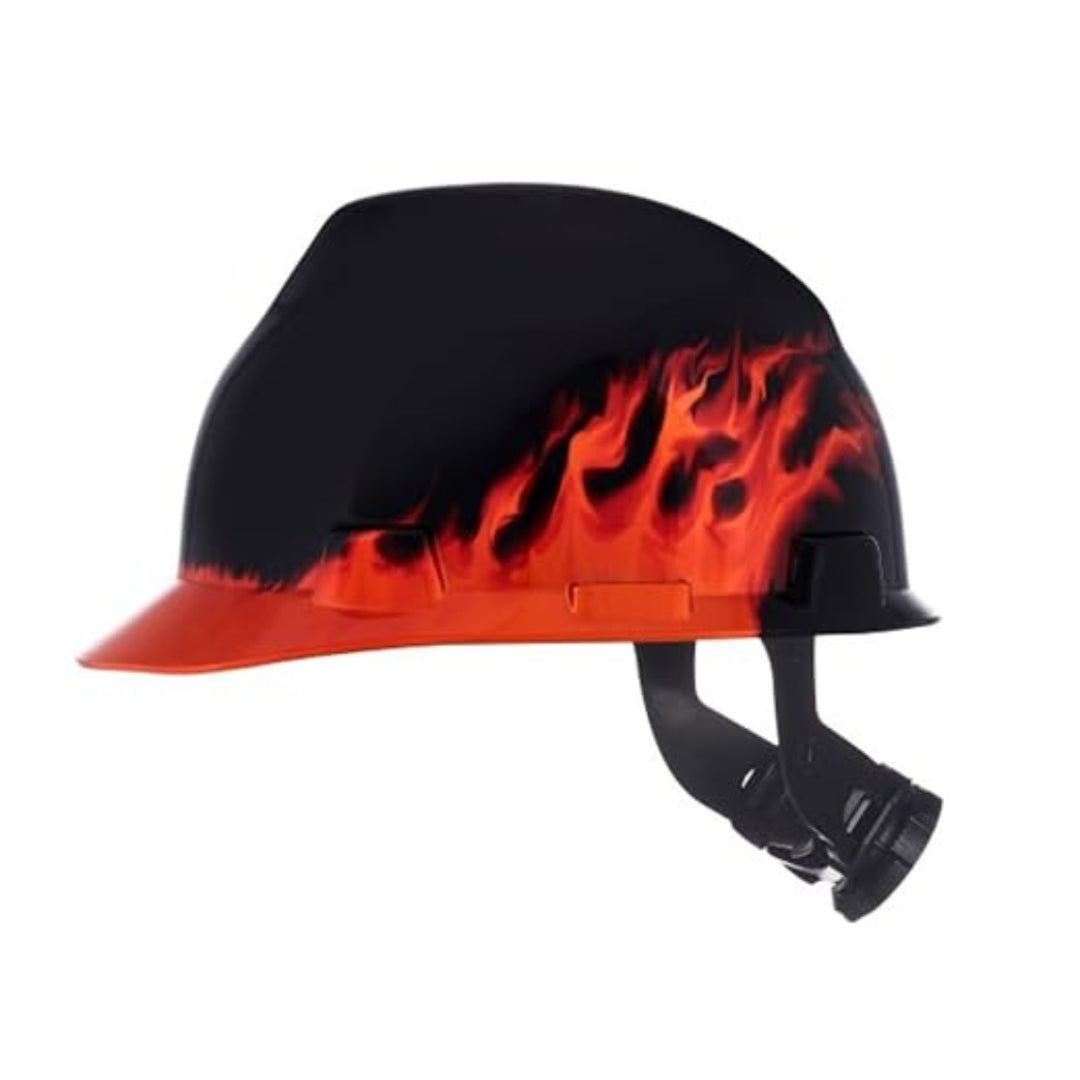 MSA Type 1 Flame Print Specialty V-Gard Protective Cap