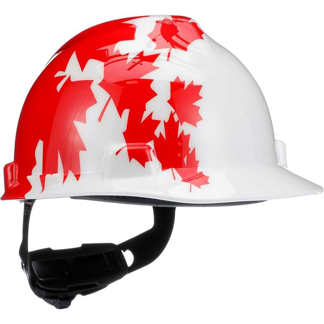 MSA Type 1 With Flag Specialty V-Gard Protective Cap