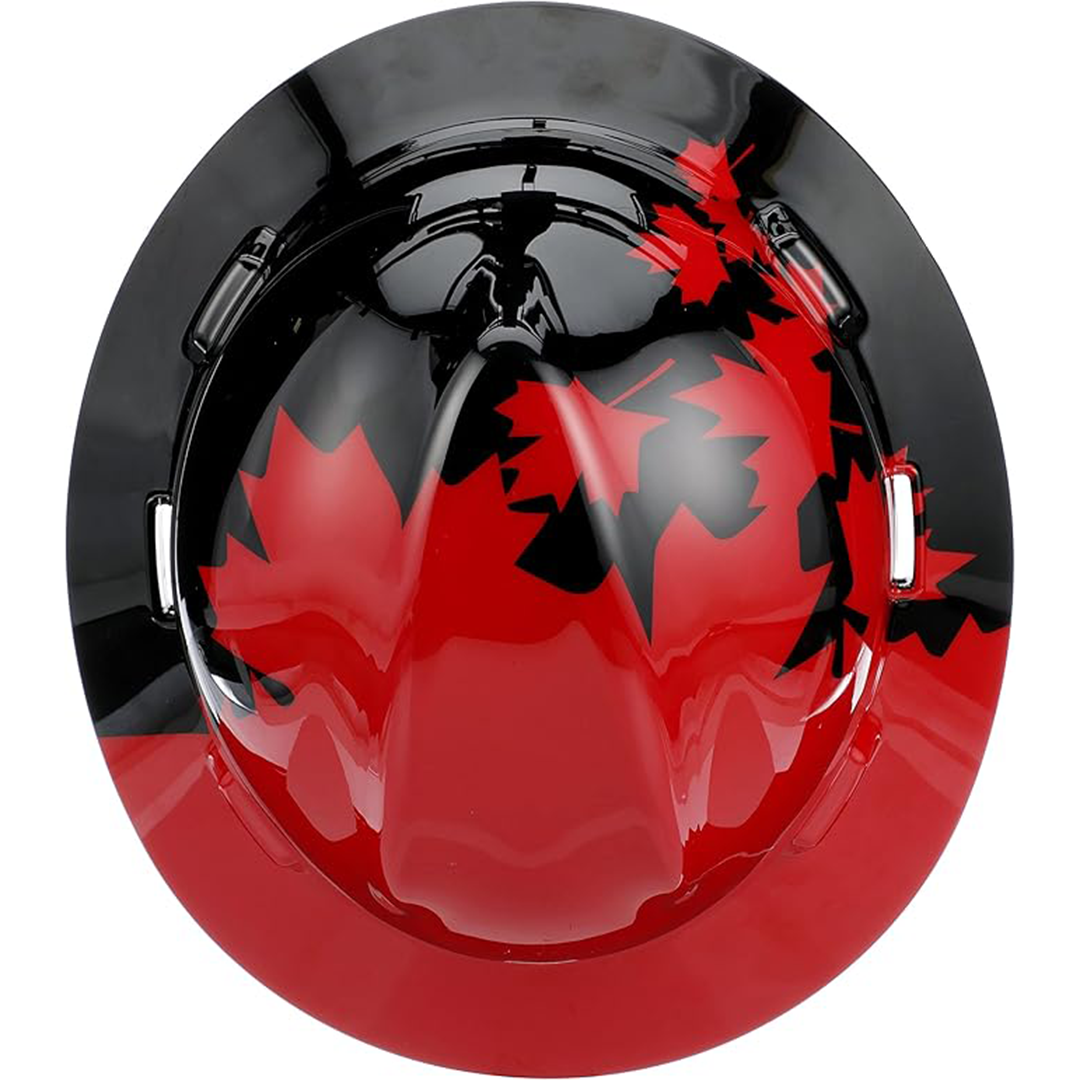 MSA Type 1 With Flag Specialty V-Gard Protective Cap