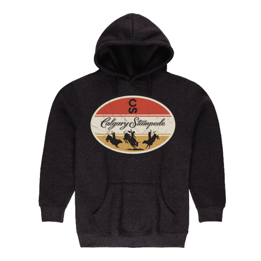Calgary Stampede Unisex 3 Bull Riders Hoodie