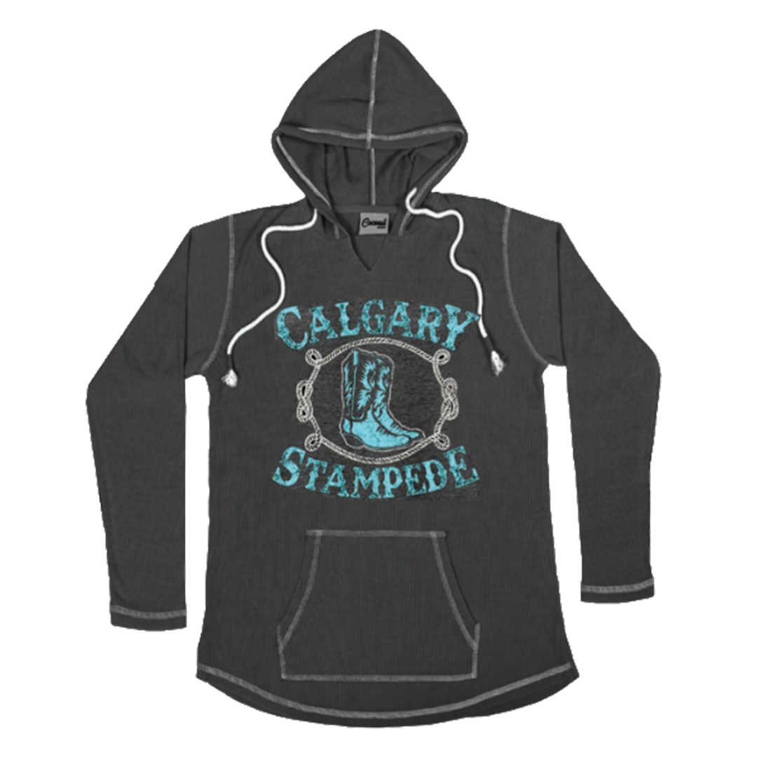 Calgary Stampede Women's Thermal Contrast Stitch Hoodie