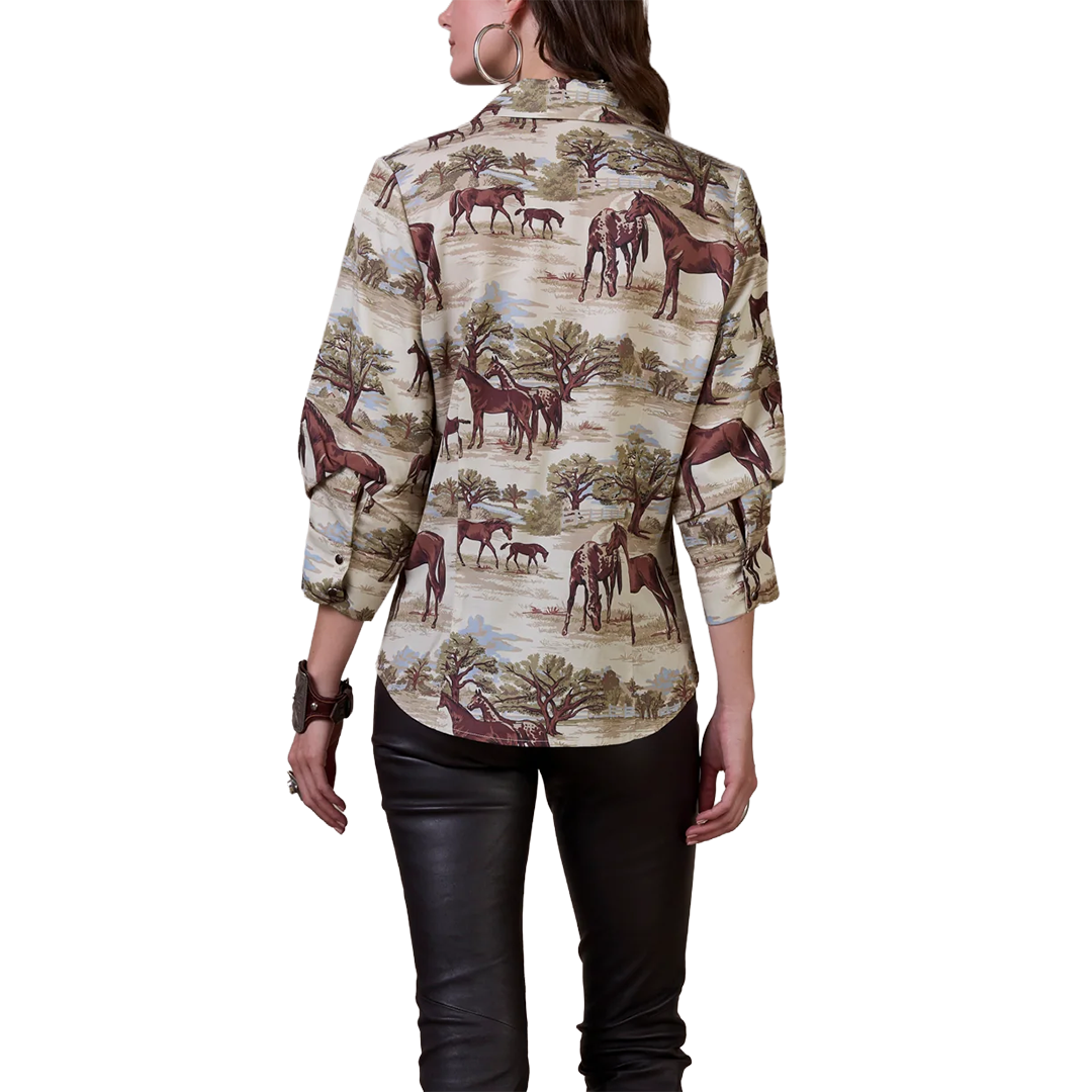 Double D Ranch Women's Horsiculture Blouse