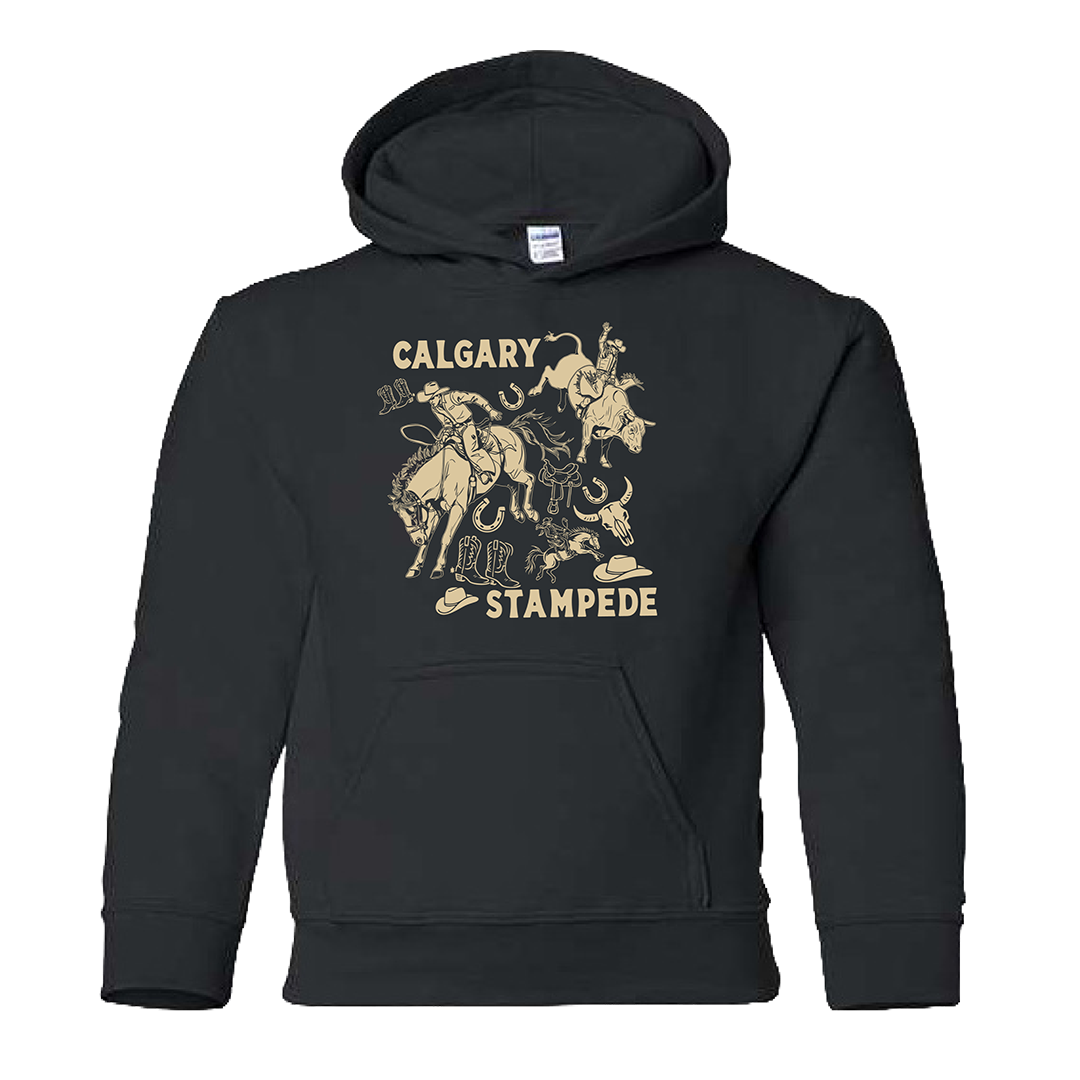 Calgary Stampede Kids' Fun Print Hoodie