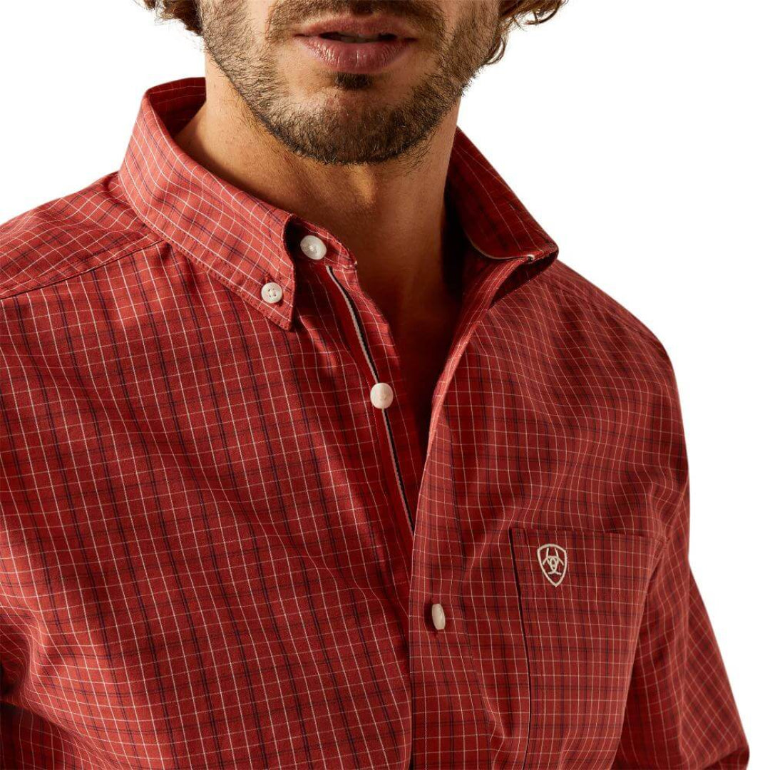 Chemise boutonnée à manches longues Cleo pour homme Ariat Pro Series