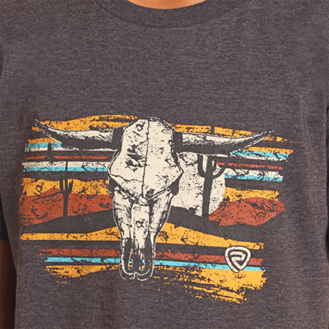 T-shirt Longhorn Rock & Roll Denim pour garçons