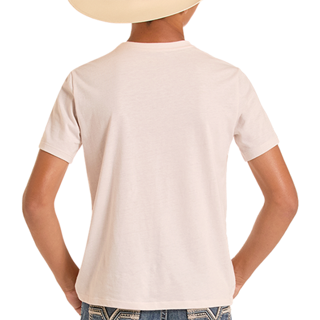 Rock & Roll Denim Boys' Bronco Rider Graphic T-Shirt