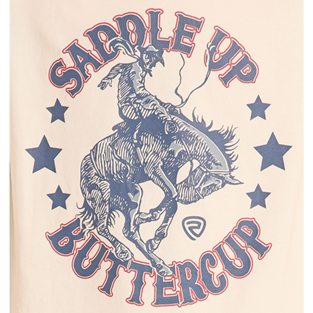 T-shirt imprimé cowboy Rock & Roll Denim pour filles