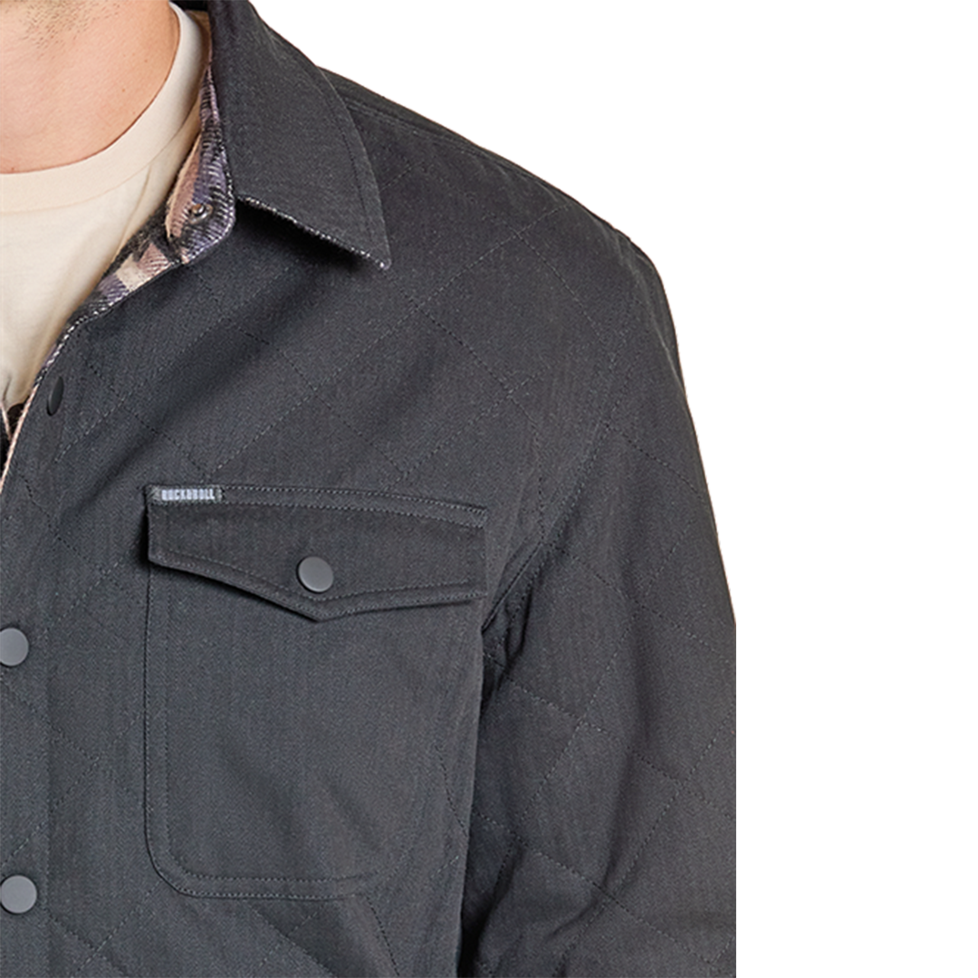 Chemisette-veste Rock & Roll Denim pour homme à chevrons aztèques