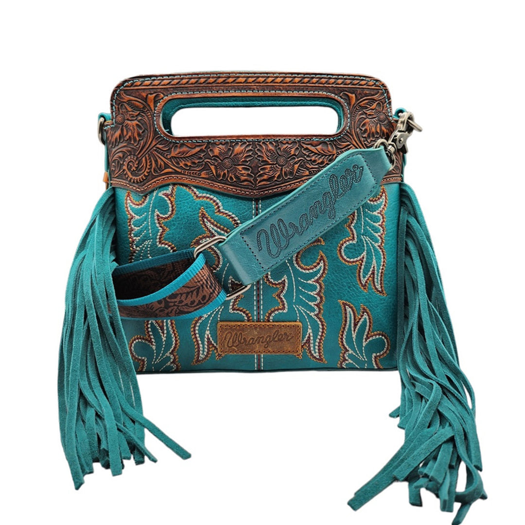 Wrangler Women's Boot Stitch Small Fringe Purses
