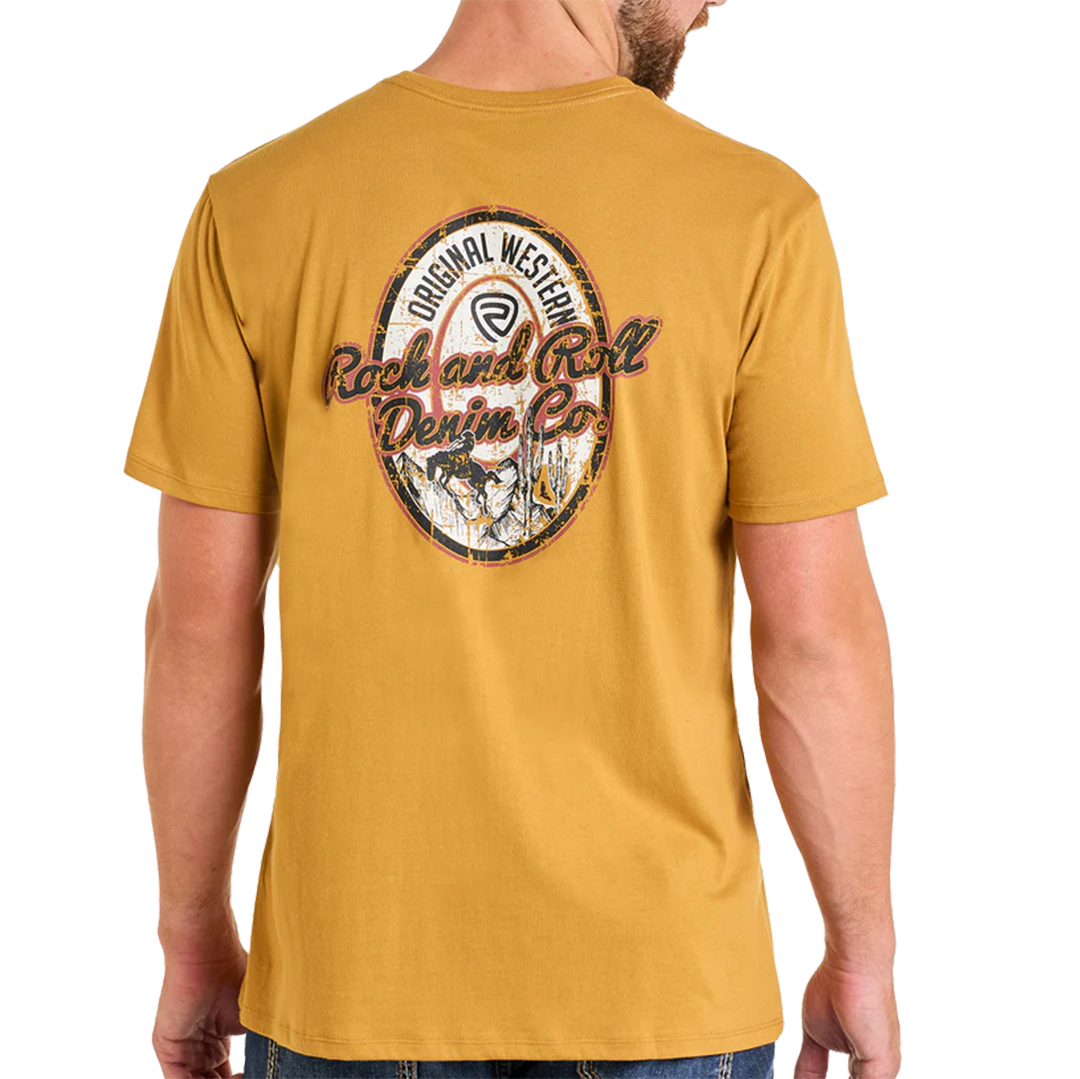 T-shirt unisexe Rock & Roll Denim Original Western