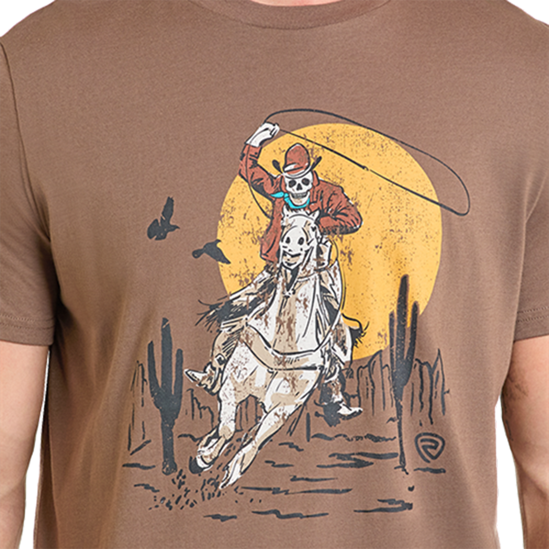 T-shirt Rock & Roll Denim unisexe Bronco Rider