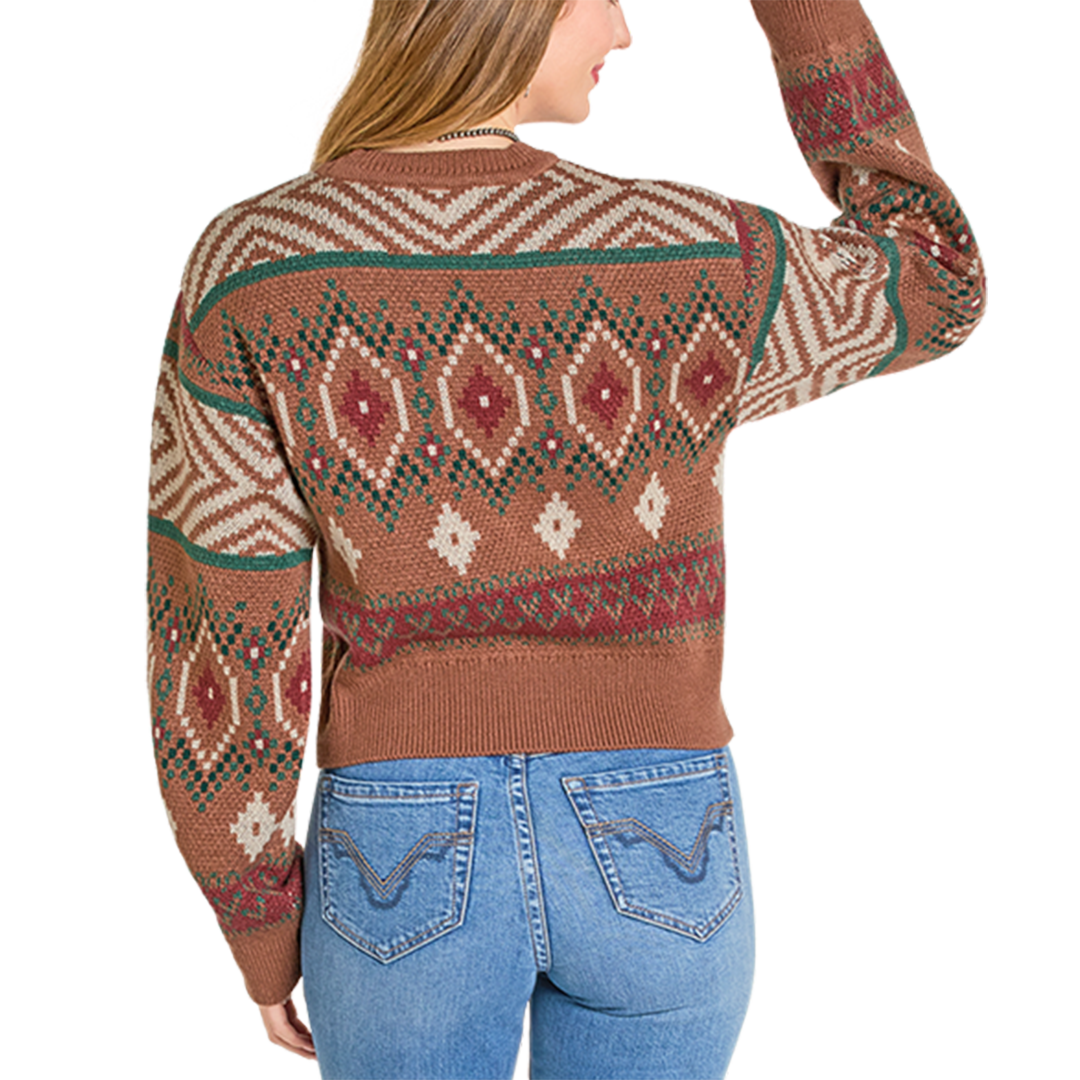 Rock & Roll Denim Women's Aztec Sweater