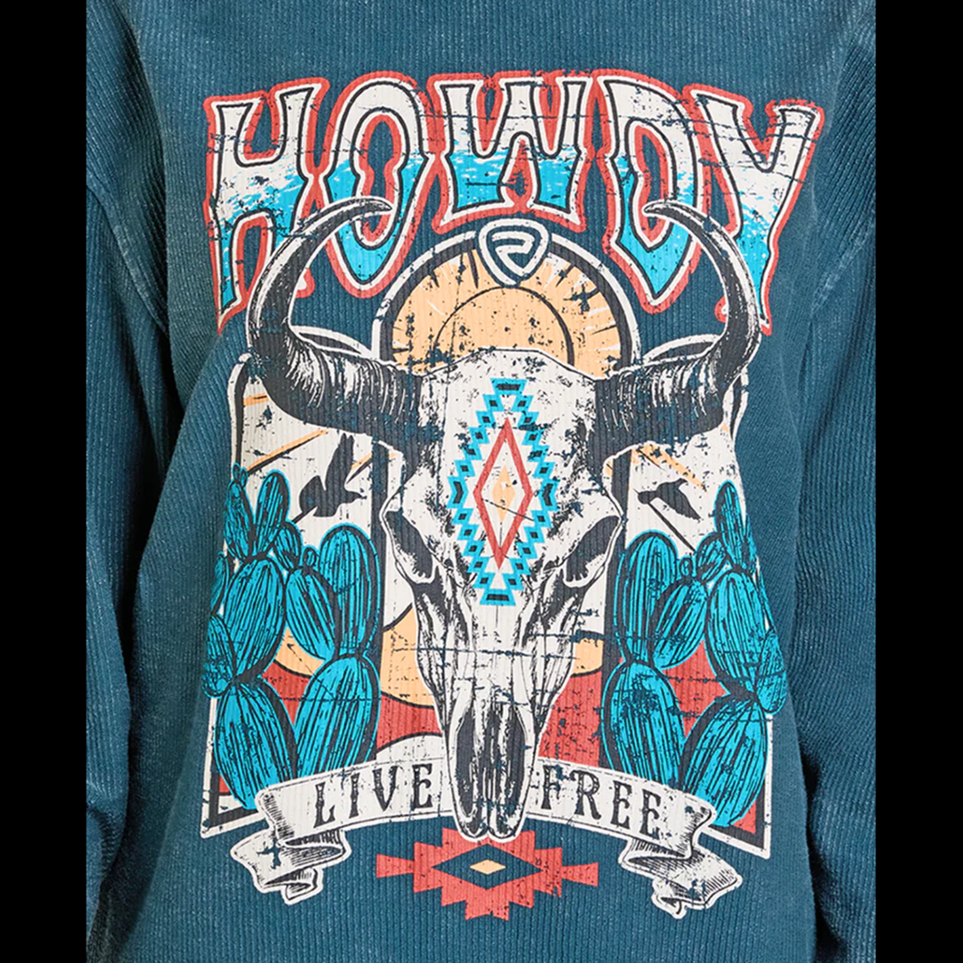 Rock & Roll Denim Women's Graphic Sweatshirt