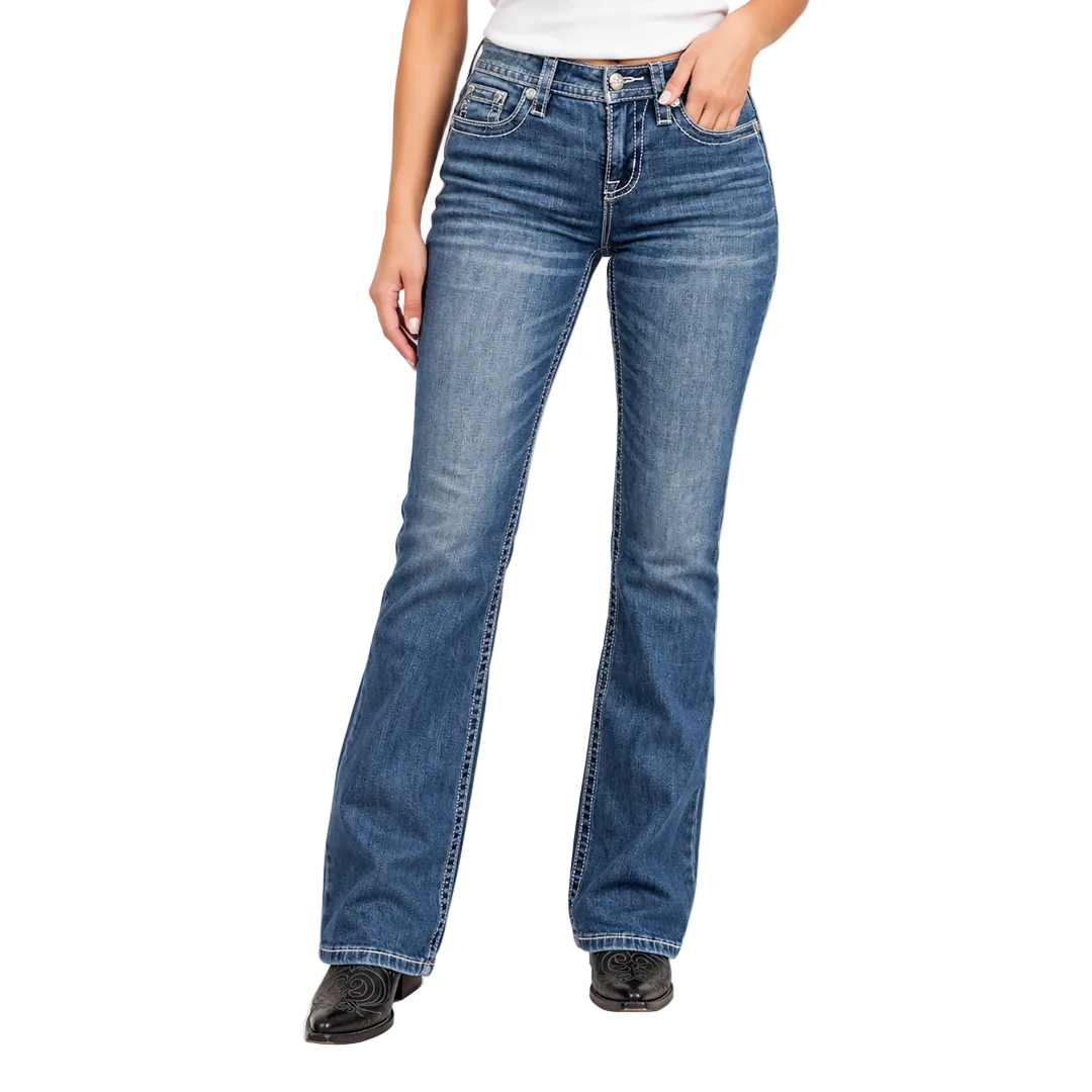 Jean Bootcut Femme Marleigh Wings Miss Me