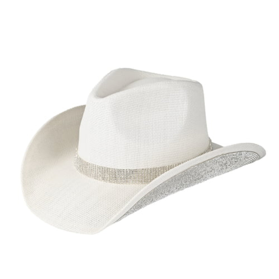 C.C Brand Women's Shelby Rhinestone Cowboy Hat