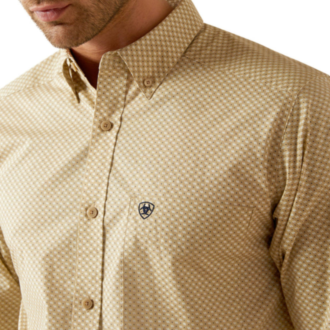 Chemise boutonnée à manches longues Courtney Ariat pour homme