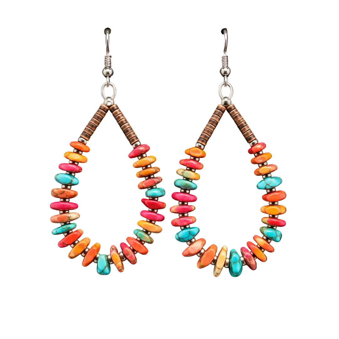 Boucles d'oreilles clous fer à cheval en argent
