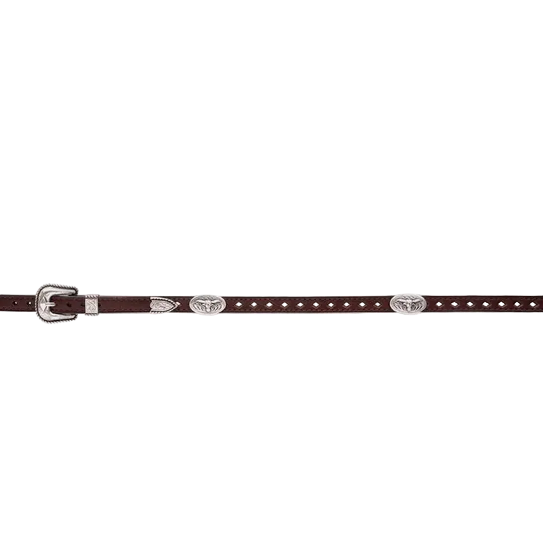 3D Belt Longhorn Concho Hatband