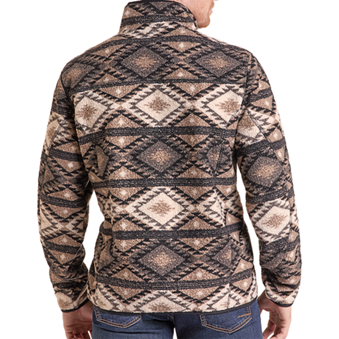 Powder River Men's Aztec Print Pullover