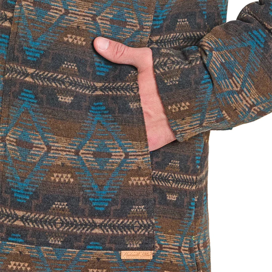 Veste jacquard Manchester Aztec pour homme Panhandle
