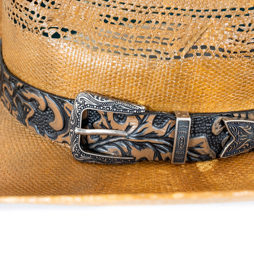 Chapeau de paille large Corral pour femme