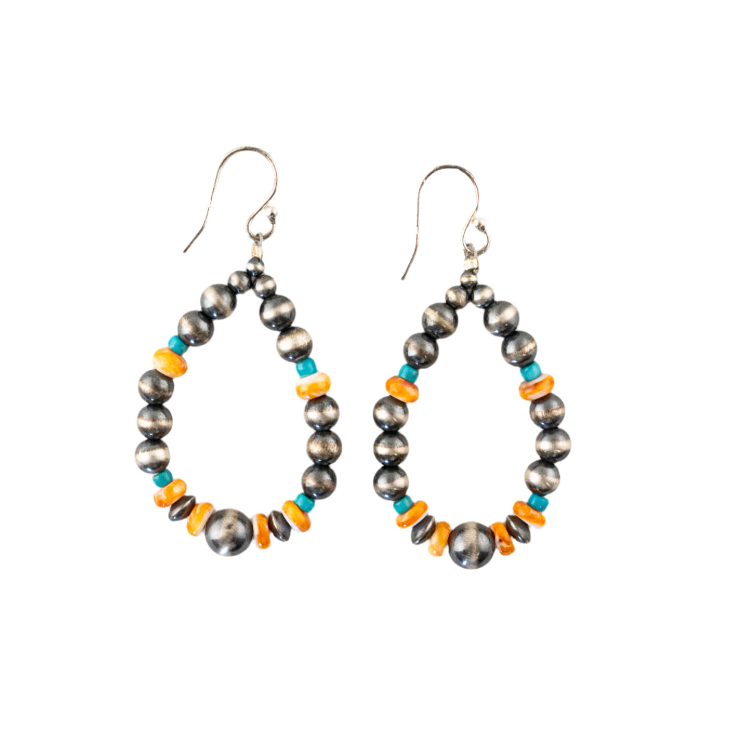 Paige Wallace Navajo Pearl Earring