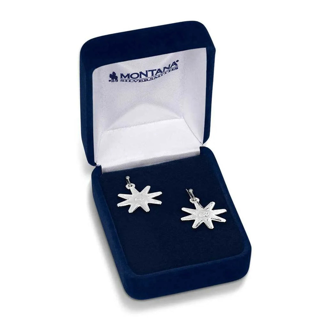Boucles d'oreilles éperons ciselés Montana Silversmiths