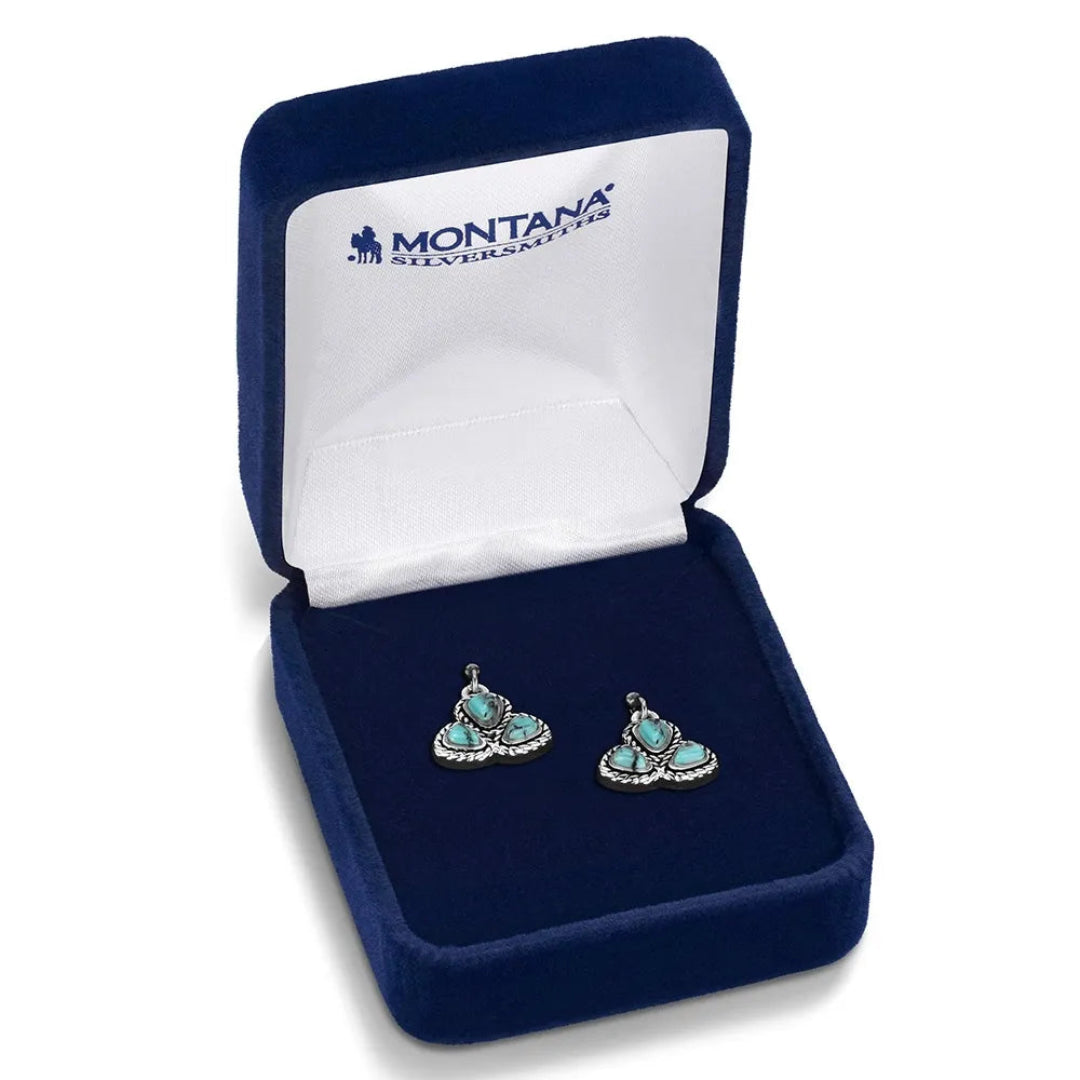 Montana Silversmith's Women's Dakota Skies Turquoise Earrings