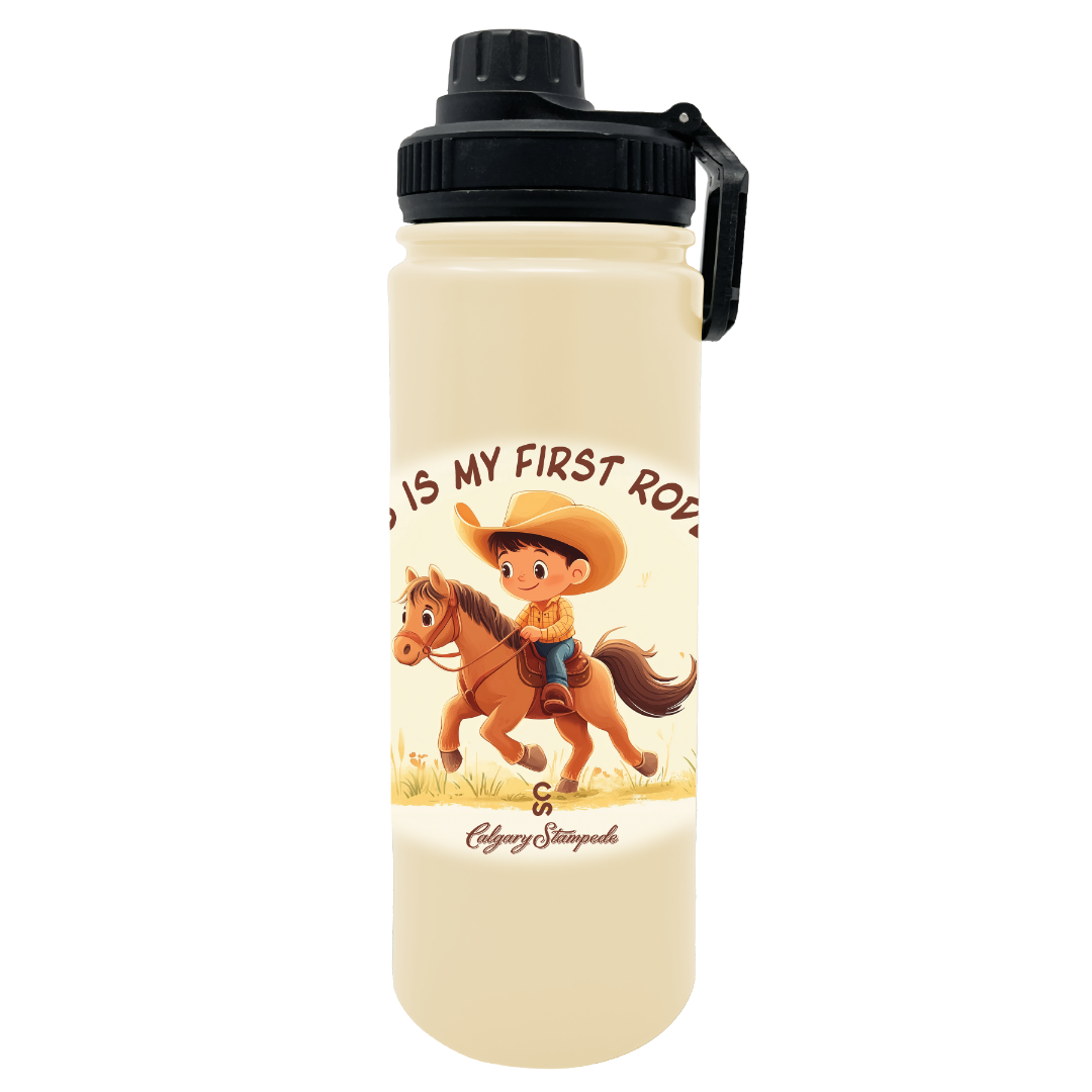 Calgary Stampede My First Rodeo Bottle Water