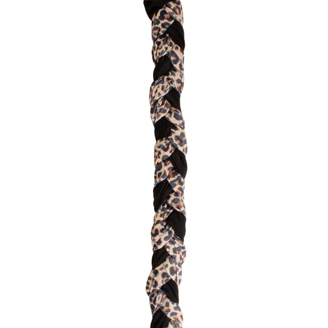 Tresse longue en lycra imprimé guépard Professional's Choice