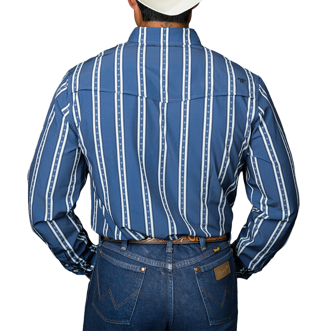 Ferrell Men's The Tucker Long Sleeve Snap Shirt