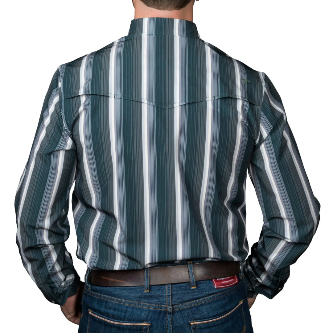 Chemise boutonnée à manches courtes Ariat Pro Series Cal Classic Fit pour homme