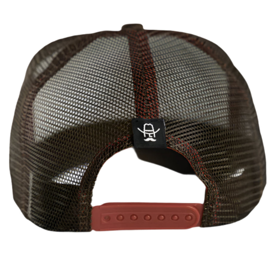 Casquette réglable en mousse de type routier pour homme Cowboy Cool Bigfoot Hoedown