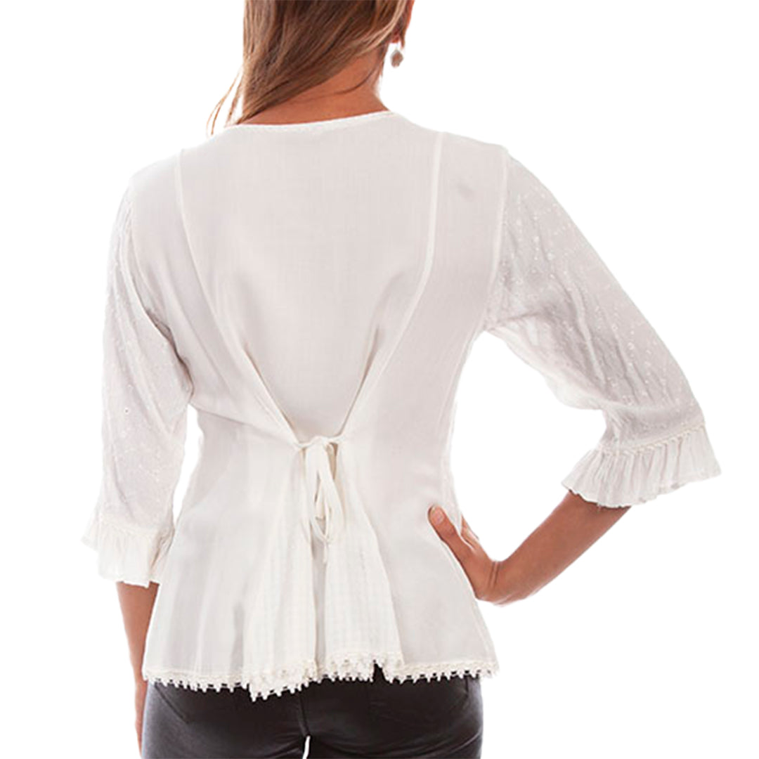 Scully Women's 3/4 Sleeve Blouse