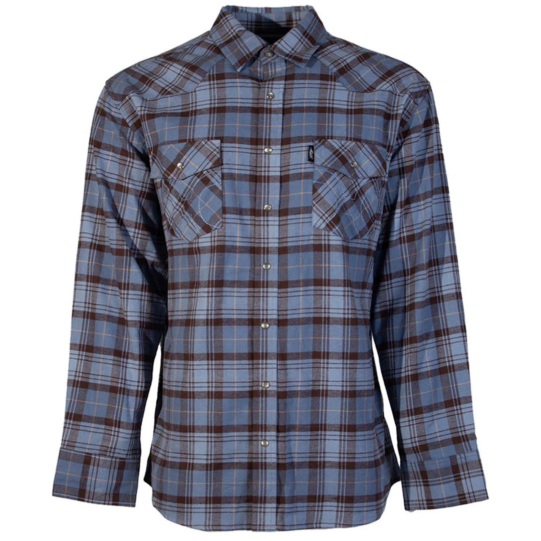 Chemise à manches longues à boutons-pression pour homme Hooey Brands