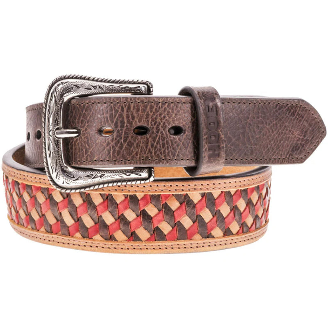 Ceinture en cuir tressé pour homme Hooey Brands Whip