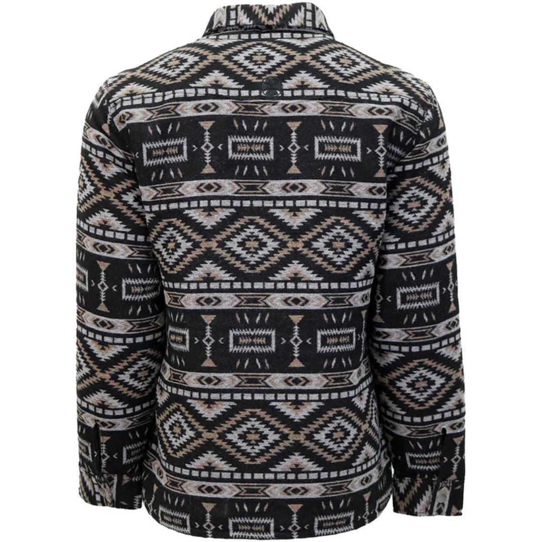 Veste chemise aztèque « Durango Shacket » Hooey pour hommes