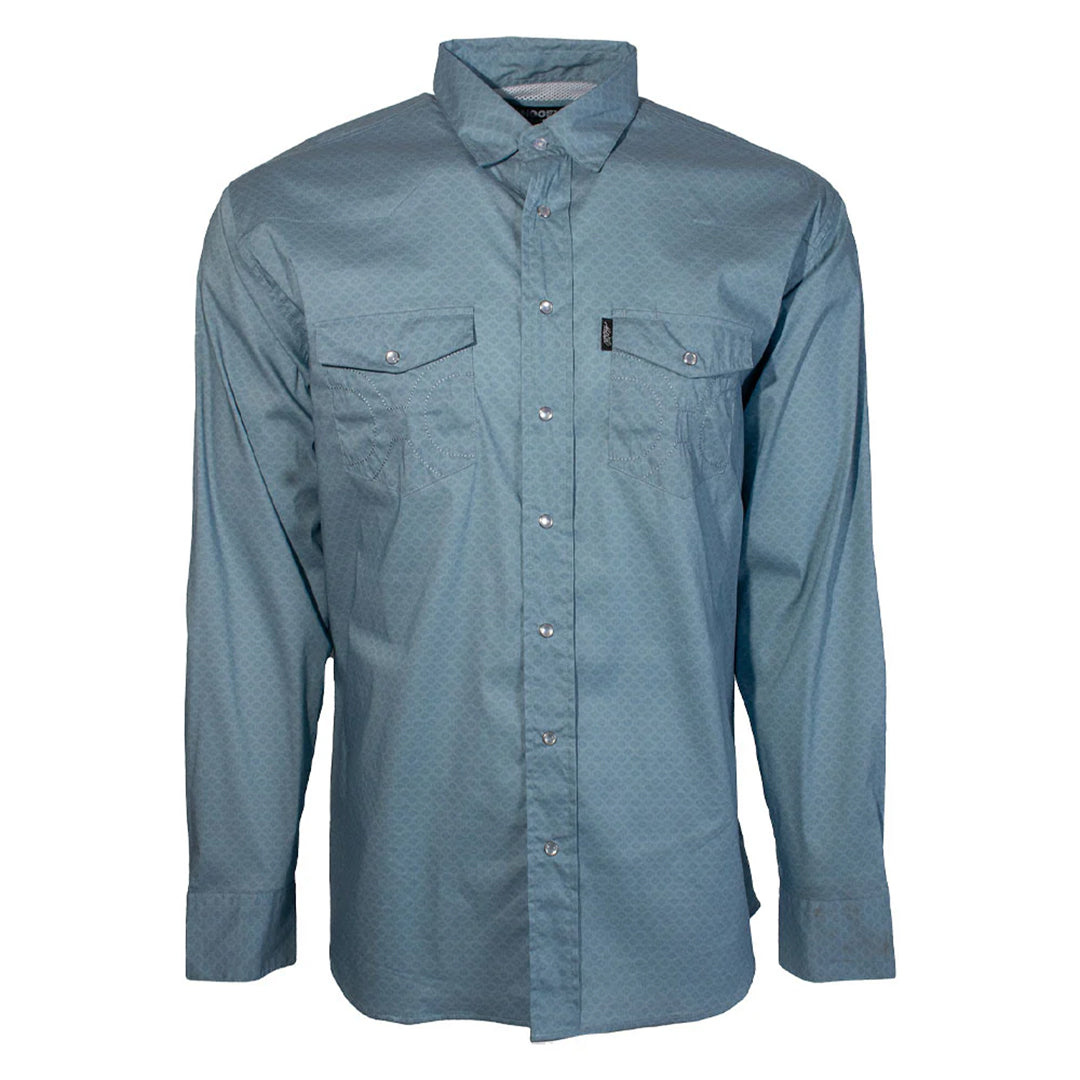 Chemise à manches longues à boutons-pression pour homme Dos Sol Hooey Brands